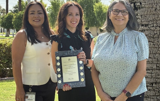 Litchfield Park Receives Prestigious Financial Reporting Award for 27th Year