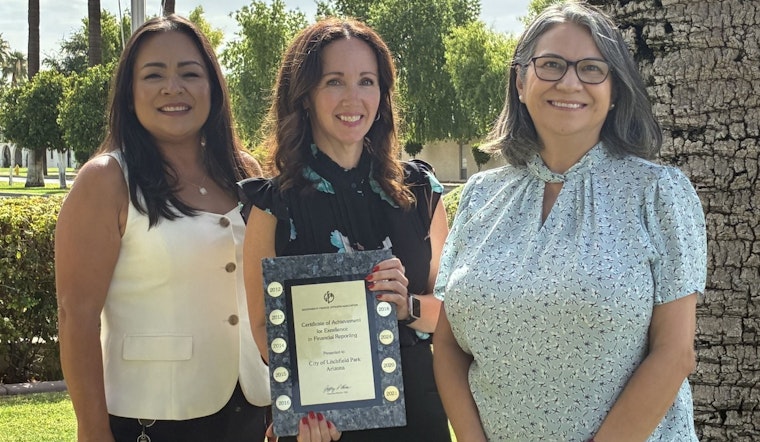 Litchfield Park Receives Prestigious Financial Reporting Award for 27th Year