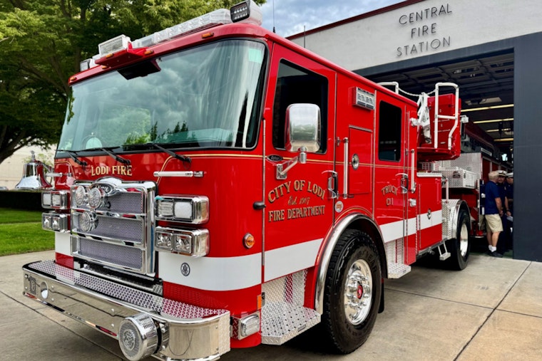 Lodi Fire Department Acquires Advanced $2 Million Ladder Truck to Bolster Emergency Response