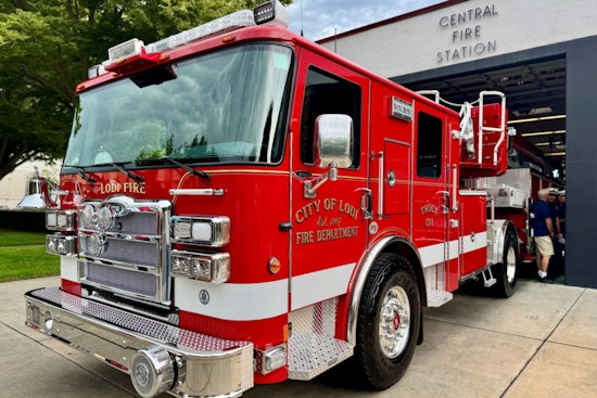 Lodi Fire Department Acquires Advanced $2 Million Ladder Truck to Bolster Emergency Response