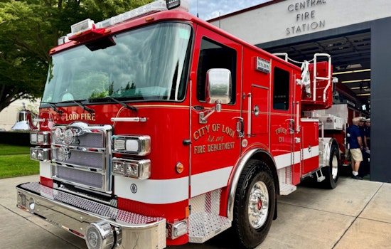 Lodi Fire Department Acquires Advanced $2 Million Ladder Truck to Bolster Emergency Response