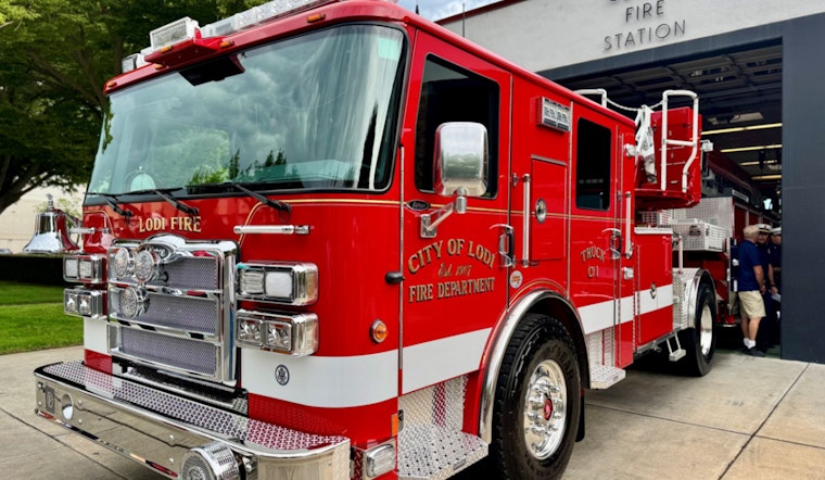 Lodi Fire Department Acquires Advanced $2 Million Ladder Truck to Bolster Emergency Response