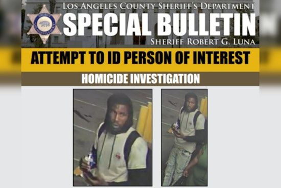 Los Angeles Detectives Seek Public's Help to Identify Person of Interest in the Unsolved Homicide of Lanai Ariyana Dees
