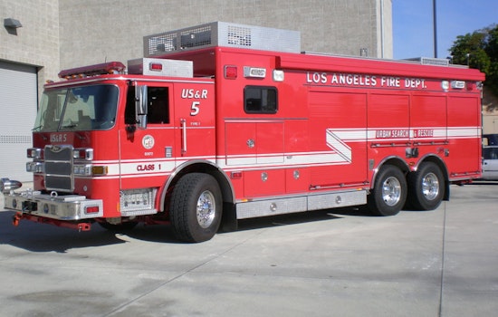 Los Angeles Firefighters Extinguish Truck Fire Hauling Cooking Oil on 5 Freeway in Arleta, No Injuries Reported