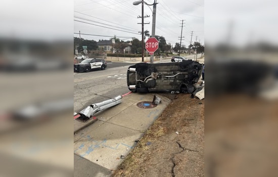 Los Angeles Man Arrested on Suspicion of DUI in Alhambra Rollover Collision