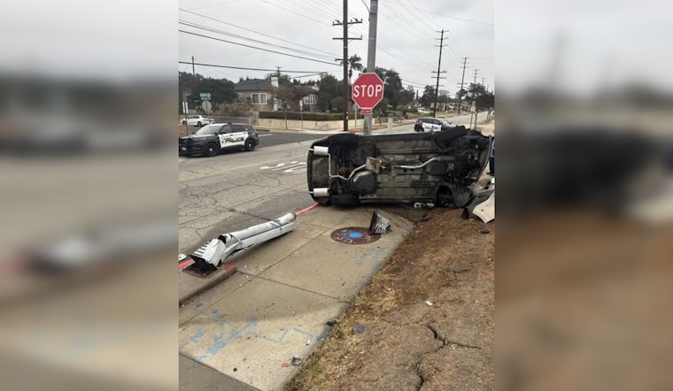 Los Angeles Man Arrested on Suspicion of DUI in Alhambra Rollover Collision