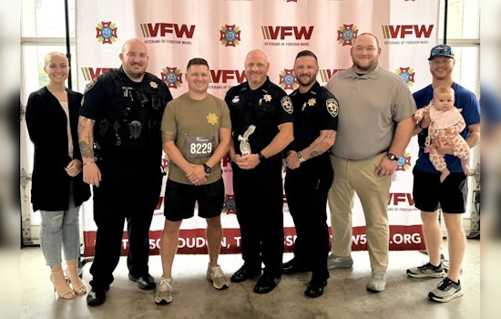 Loudon County's Deputy Goad Honored as First Responder of the Year by VFW Post 5150 for Dedication to Community Service