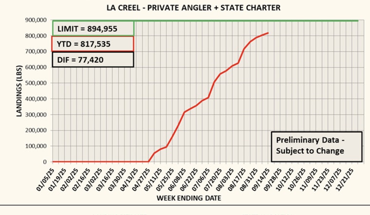 Louisiana Anglers Close to Hitting Red Snapper Fishing Limit as Stocks Dwindle