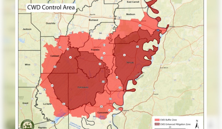 Louisiana Expands CWD Control Area Ahead of Deer Archery Season in Effort to Curb Disease Spread
