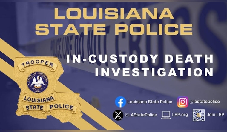 Louisiana State Police Probing In-Custody Death in Allen Parish Following Sheriff's Office Disturbance Call