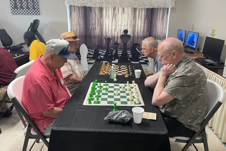Lutz Seniors Ignite Strategy and Socialization with Chess Tournament for National Senior Center Month