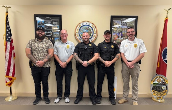 Madisonville PD Welcomes Adept Patrolman Brad Hunt, Enriching Force with Military Expertise
