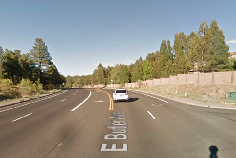 Man Killed in Collision with Flagstaff Police Officer on East Butler Avenue as Investigation Underway