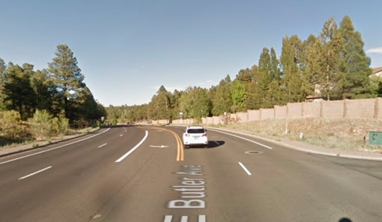 Man Killed in Collision with Flagstaff Police Officer on East Butler Avenue as Investigation Underway
