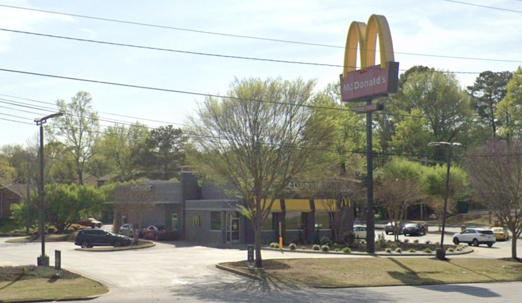 Man Shot in East Point McDonald's Restroom, Suspect in Black At Large