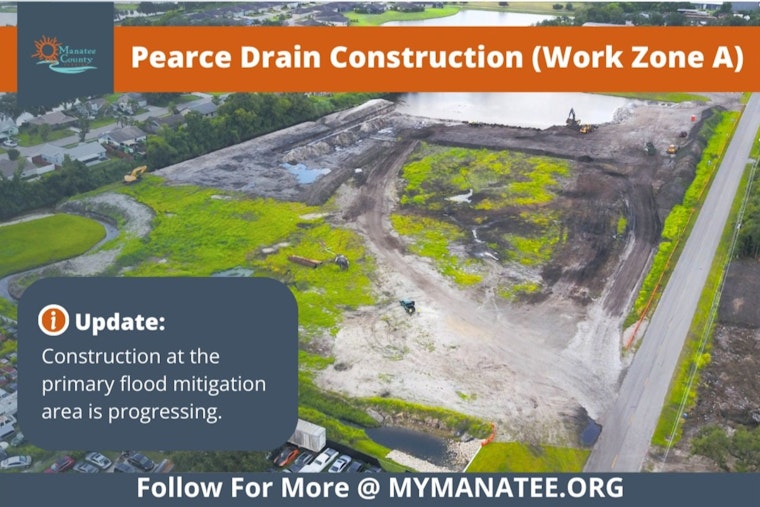 Manatee County Pushes Forward with Pearce Drain Improvements to Enhance Stormwater Management