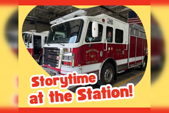 Maple Grove's Fire Station 5 Hosts Educational 'Storytime at the Station' for Local Kids