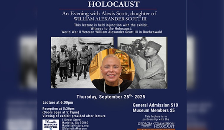 Marietta History Center to Host "Witness to the Holocaust" Exhibit and Lecture on Historical Atrocities and Racial Injustice