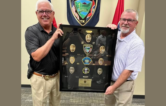 Maryville Police Department Celebrates Retirement of Esteemed Captain Carlos Hess Jr. After 34 Years of Service