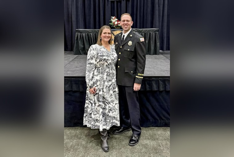 Matthew Knowlton Promoted to Battalion Chief at Sevierville Fire Department