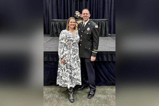 Matthew Knowlton Promoted to Battalion Chief at Sevierville Fire Department