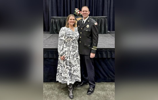 Matthew Knowlton Promoted to Battalion Chief at Sevierville Fire Department