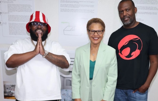 Mayor Karen Bass Champions New Entertainment Workforce Hub in South Los Angeles with James Fauntleroy and Council President