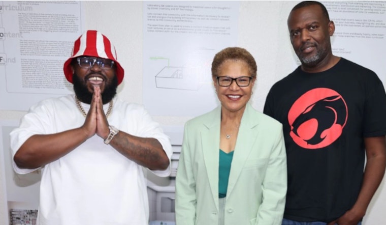 Mayor Karen Bass Champions New Entertainment Workforce Hub in South Los Angeles with James Fauntleroy and Council President