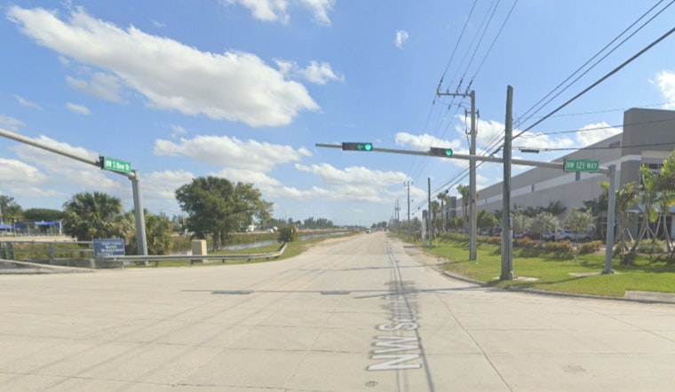 Medley Police Officer Sustains Minor Injuries in Collision with SUV at Busy Intersection