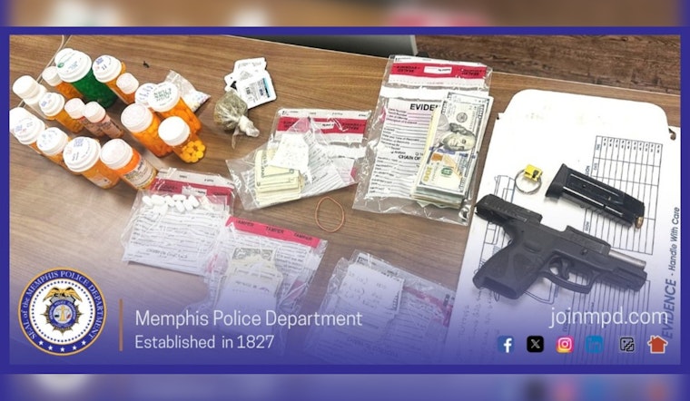 Memphis Multi-Agency Gang Unit Apprehends Felon with Drugs and Weapons, Bolstering City Safety