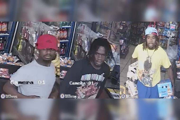 Memphis Police Seek Suspects in Aggravated Assault and Theft at Valero Gas Station on Watkins Street