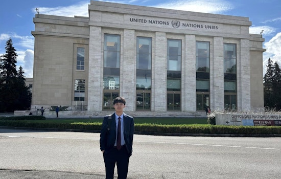 Memphis Teen James Jin Inspires Global Change with ArtFlow and Advocacy at the United Nations