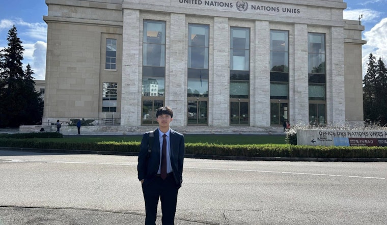 Memphis Teen James Jin Inspires Global Change with ArtFlow and Advocacy at the United Nations