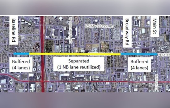 Mesa Announces Extension Road Resurfacing Project with Enhanced Bike Safety and Connectivity on the Horizon