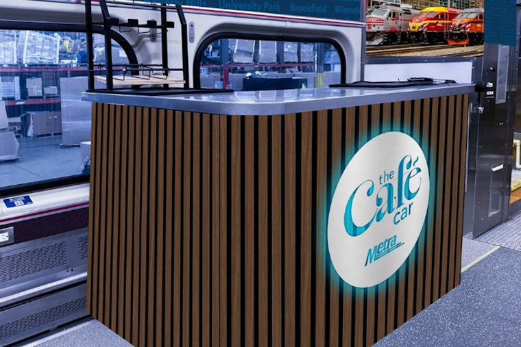 Metra to Test Café Car on Rock Island Line This Fall; Seeks Rider Feedback on New Commuter Experience