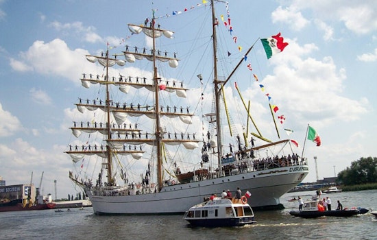 Mexican Navy Ship Cuauhtémoc Back at Sea for Trials Near New York City After Fatal Brooklyn Bridge Collision