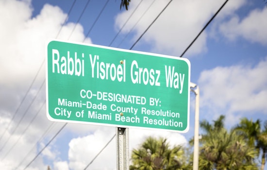 Miami Beach Honors Legacy of Holocaust Survivor Rabbi Grosz with Street Naming Ceremony
