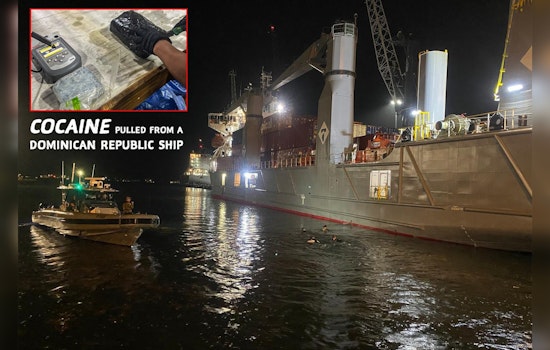 Miami Border Patrol Agents Seize Cocaine Bundle Hidden Under Ship from Dominican Republic