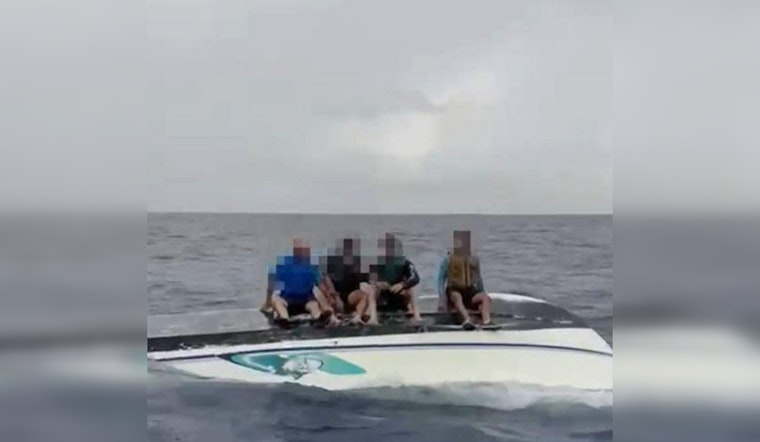 Miami-Dade Fire Rescue Heroes Save Four from Capsized Boat Near Haulover Beach