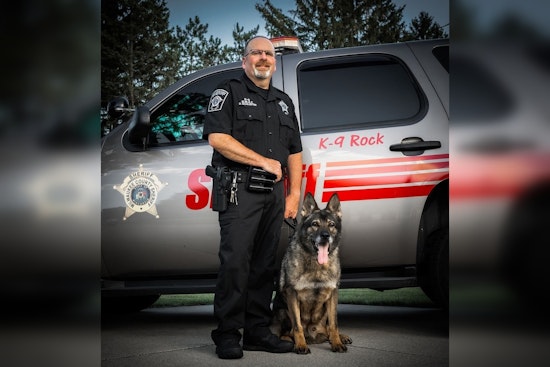 Milwaukee County Sheriff's Office Honors the Legacy of Valiant K9 Rock After Decade of Service