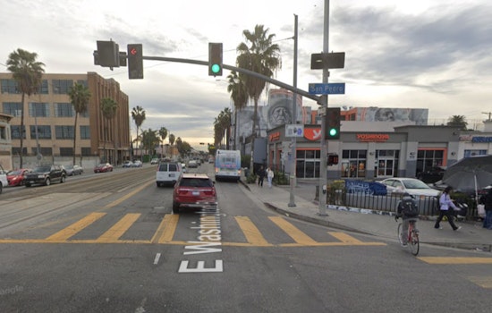 Minor Collision Between Vehicle and Blue Line Train Disrupts Traffic in Los Angeles