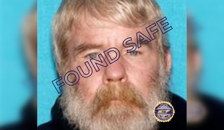 Missing 63-Year-Old Richard Austin Found Safe in Millington After Tennessee Bureau of Investigation Issues Silver Alert