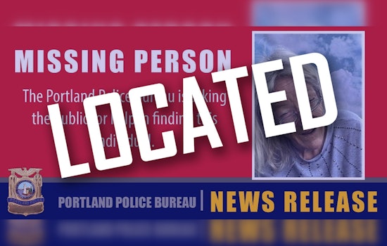 Missing Endangered Woman Found Safe in Portland, Receiving Medical Care