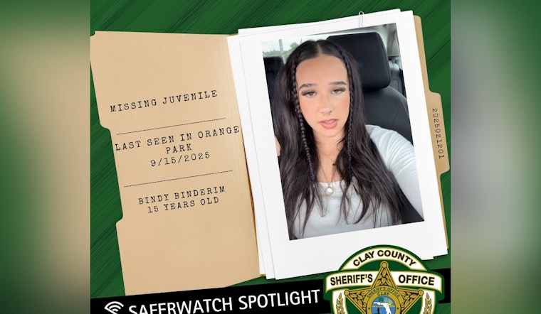 Missing Florida Teen Bindy Binderim Found Safe, Reunited with Family in Orange Park