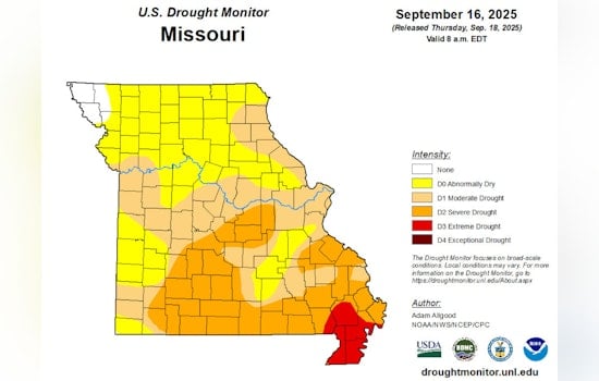 Missouri Department of Natural Resources Calls on Residents to Report Drought Conditions