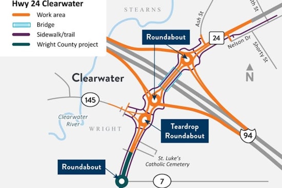 MnDOT Partners with Clearwater and Wright County on Hwy. 24 Revamp, Invites Public to Open House