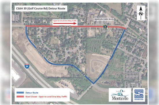 Monticello Braces for Traffic Impact as CSAH 39 Roadwork Commences Next Week