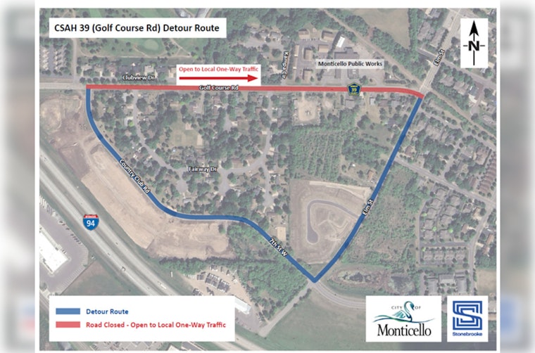 Monticello Gears Up for Major CSAH 39 Renovation with Delays Expected as Project Begins September 22