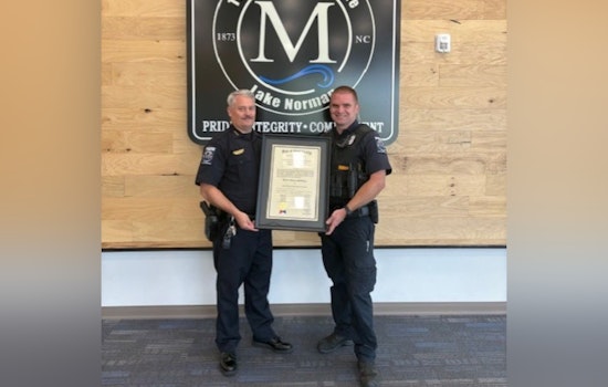 Mooresville Police Officer Earns Esteemed Advanced Law Enforcement Certificate