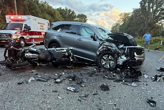 Motorcyclist from Webster Fatally Injured in Ridge Manor Crash on US-301